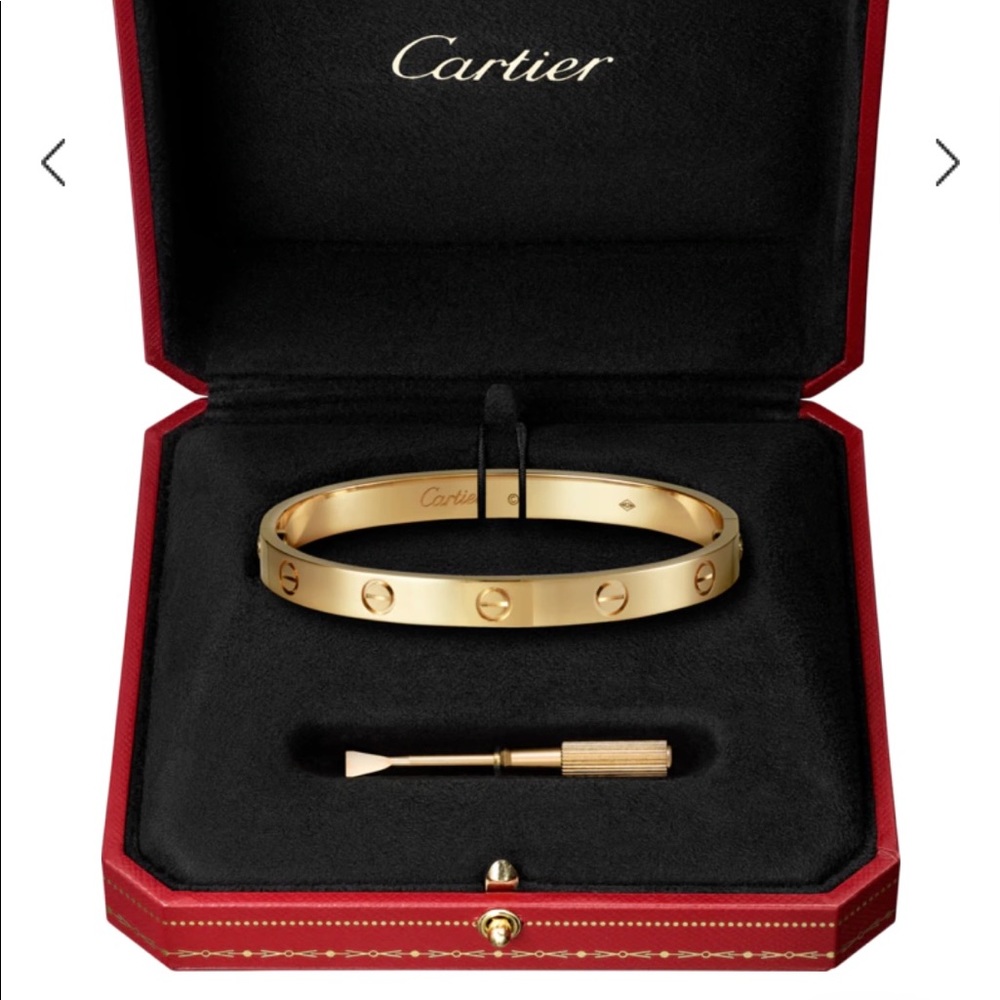 Cartier Love Bracelet Size 18